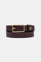 Кожаный ремень Calvin Klein бордо LV04F7050G