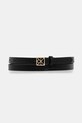Calvin Klein pasek skórzany czarny LV04F7053G
