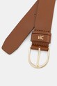 Tommy Hilfiger pasek skórzany AW0AW17757 brązowy AW25