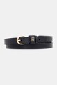 Kožený pásek Tommy Hilfiger námořnická modř AW0AW17759