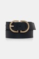 Tommy Hilfiger pasek skórzany granatowy AW0AW17972