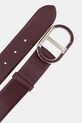 Twinset pasek 252TA4060 bordowy AW25