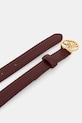 Luisa Spagnoli curea de piele 542490 burgundia AW25
