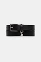 Karl Lagerfeld Jeans pasek skórzany czarny A4W33097