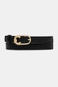 Coccinelle curea de piele Gift Box negru E3.SSL.11.24.01
