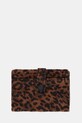 Kurt Geiger London etui na karty skórzane etui na karty brązowy 5018439289