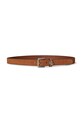 Σουέτ ζώνη Lauren Ralph Lauren καφέ 412978433