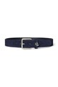 Kožený pásek Lauren Ralph Lauren námořnická modř 412980805
