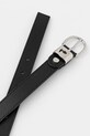 Trussardi curea de piele B344B000005N negru AW25