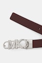 MICHAEL Michael Kors pasek skórzany dwustronny 29MKWB528999 bordowy AW25