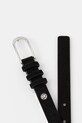 MICHAEL Michael Kors pasek skórzany 29MKWB529016 czarny AW25