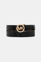 MICHAEL Michael Kors pasek imitacja skóry licowej czarny 29MKWB528984