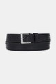 Tommy Hilfiger pasek skórzany Planet friendly czarny AM0AM13441