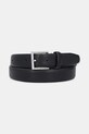 Tommy Hilfiger pasek skórzany Planet friendly czarny AM0AM13568