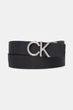 Akcesoria Calvin Klein pasek skórzany dwustronny LV04D7034G brązowy