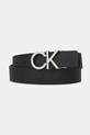 Calvin Klein curea de piele cu două fețe negru LV04D7035G