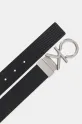 Calvin Klein pasek skórzany LV04D7036G czarny AW25