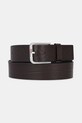 Tommy Jeans curea de piele maro AM0AM13413