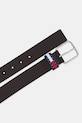Tommy Jeans pasek skórzany AM0AM13415 brązowy AW25