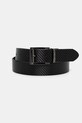 Guess pasek skórzany dwustronny czarny BM7845.P5435