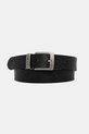 Αναστρέψιμη δερμάτινη ζώνη Guess μαύρο M5BZ31.L0361
