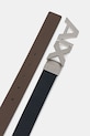 Аксесуари Armani Exchange двосторонній ремінь чоловічий 951058.CC505 коричневий