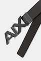 Armani Exchange pasek skórzany dwustronny 951058.CC505 szary AW25