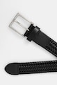 Tommy Hilfiger pasek skórzany AM0AM13920 czarny AW25