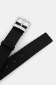 MM6 Maison Margiela pasek skórzany SA6TP0025.P8326.T8013 czarny AW25