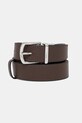 Δερμάτινη ζώνη Calvin Klein Συσκευασία Δώρου μαύρο LV04D7016G