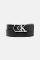 Δερμάτινη ζώνη Calvin Klein Συσκευασία Δώρου μαύρο LV04D7020G