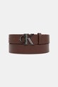 Usnjen pas Calvin Klein Darilna škatla rjava LV04D7022G
