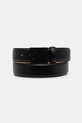 Calvin Klein pasek imitacja skóry licowej czarny LV04D7046G