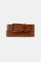 Calvin Klein pasek skórzany brązowy LV04D7047G