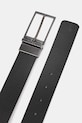 HUGO pasek skórzany dwustronny 50548365 czarny AW25