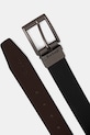 Аксессуары Двухсторонний кожаный ремень Barbour MAC0481 чёрный