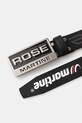 Martine Rose pasek Rubber Tyre 1182WF02001. czarny AW25