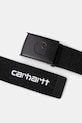 Ремінь Carhartt WIP C-Logo Belt Tonal I035415.0D2XX чорний AW25