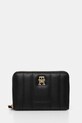 Кошелек Tommy Hilfiger имитация натуральной кожи чёрный AW0AW17476