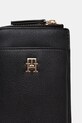 Πορτοφόλι Tommy Hilfiger μαύρο AW0AW17512