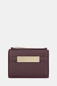Πορτοφόλι Elisabetta Franchi απομίμηση λείου δέρματος μπορντό PF61A56E2