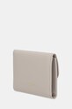 Calvin Klein etui na karty skórzane LV04F1062G beżowy AW25