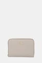 Шкіряний гаманець Calvin Klein лицьова шкіра бежевий LV04F1064G