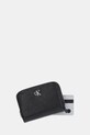 Akcesoria Calvin Klein portfel skórzany LV04F1067G czarny