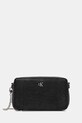 Шкіряна сумка Calvin Klein лицьова шкіра чорний LV04F1071G
