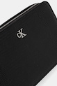 Kožna pismo torbica Calvin Klein crna LV04F1071G