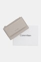 Calvin Klein portfel beżowy LV04F1036G