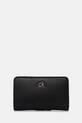 Calvin Klein portfel imitacja skóry licowej czarny LV04F1033G