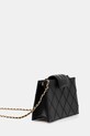 Tory Burch poșetă de piele Fleming 167250.001 negru AW25