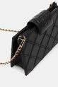 Tory Burch poșetă de piele Fleming negru 167250.001
